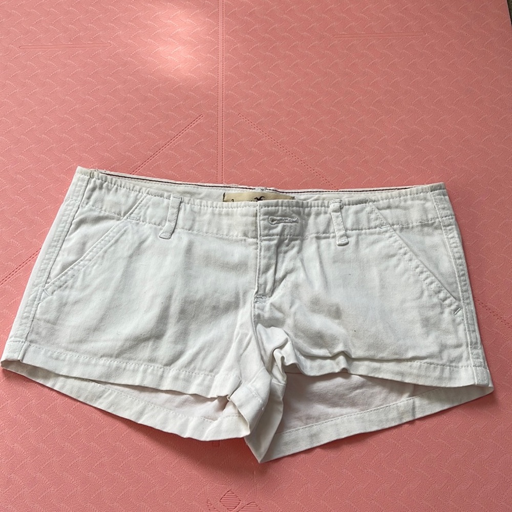 Hollister White Shorts